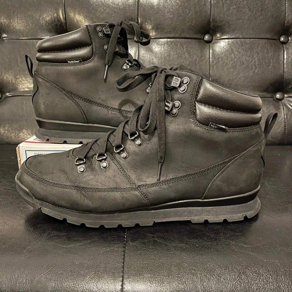 The North Face‎ Back-to-Berkeley Leather Hiking Boots Black Men’s 13